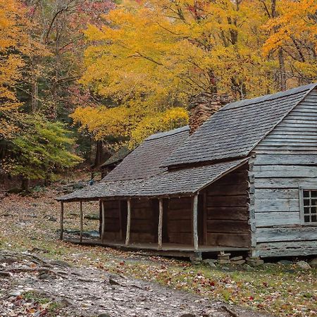 Romantic Mtn Cabin Hot Tub & Jacuzzi Views Sevierville Exterior photo